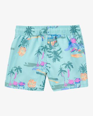 Product image 2 of Toddler Tropical-Print Pull-On Swim Trunks
