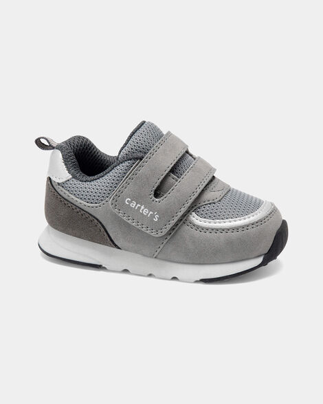 baby boy every step® first walker casual shoes - grey