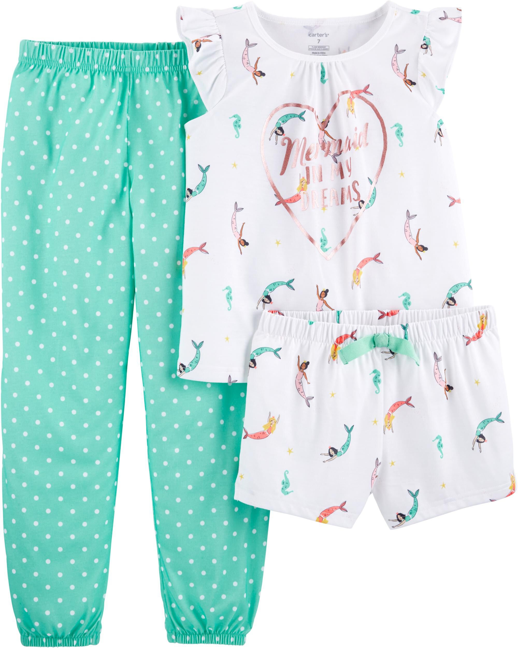 carters poly pajamas