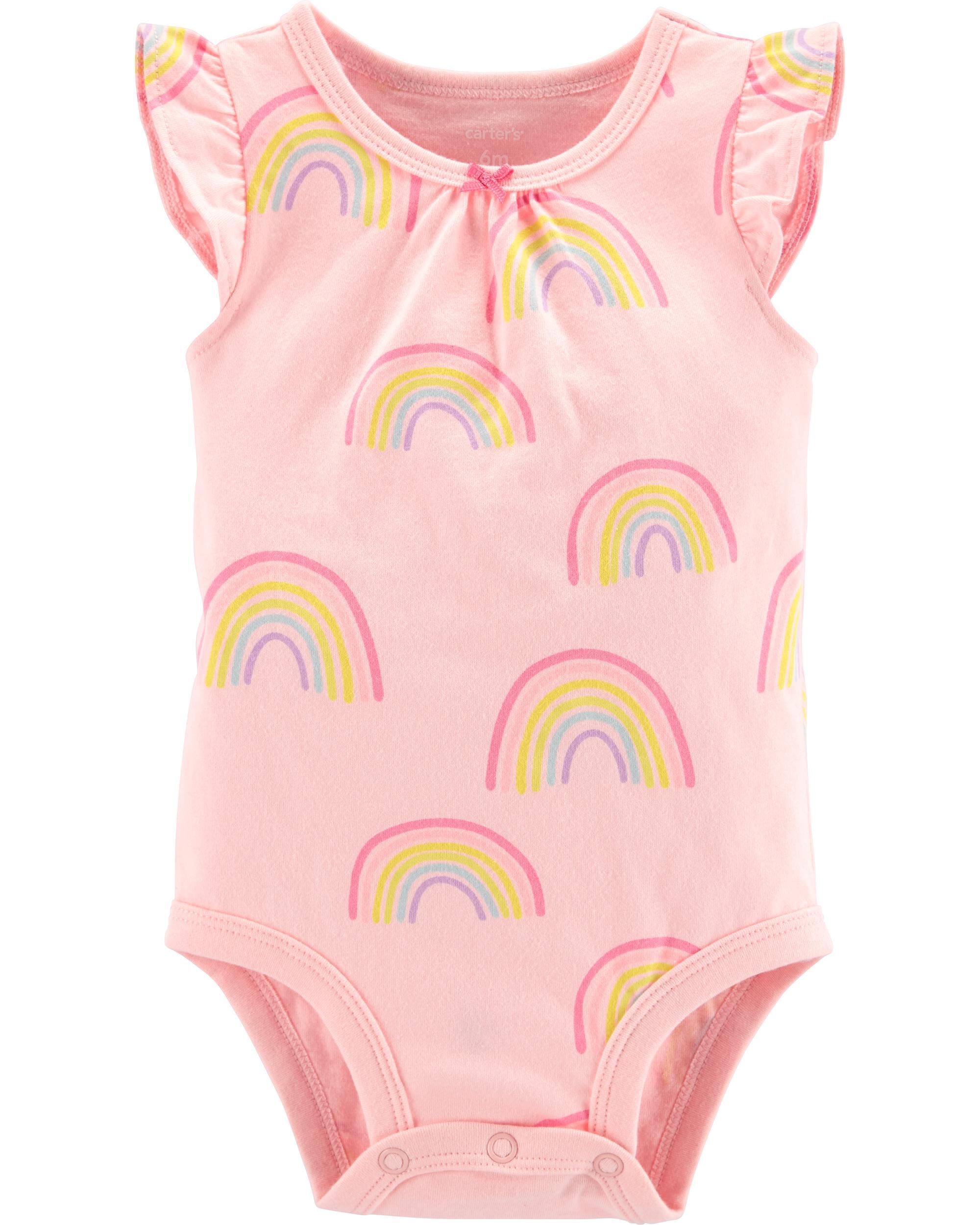 carter's rainbow onesie