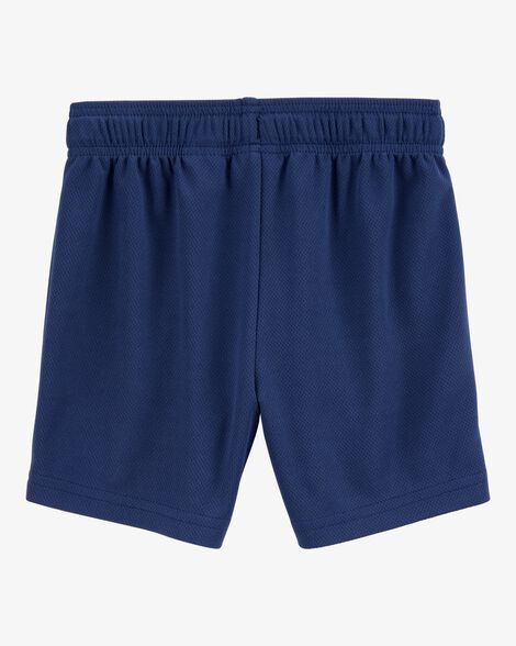 Product image 4 of Toddler Boy Active Mesh Shorts - Navy
