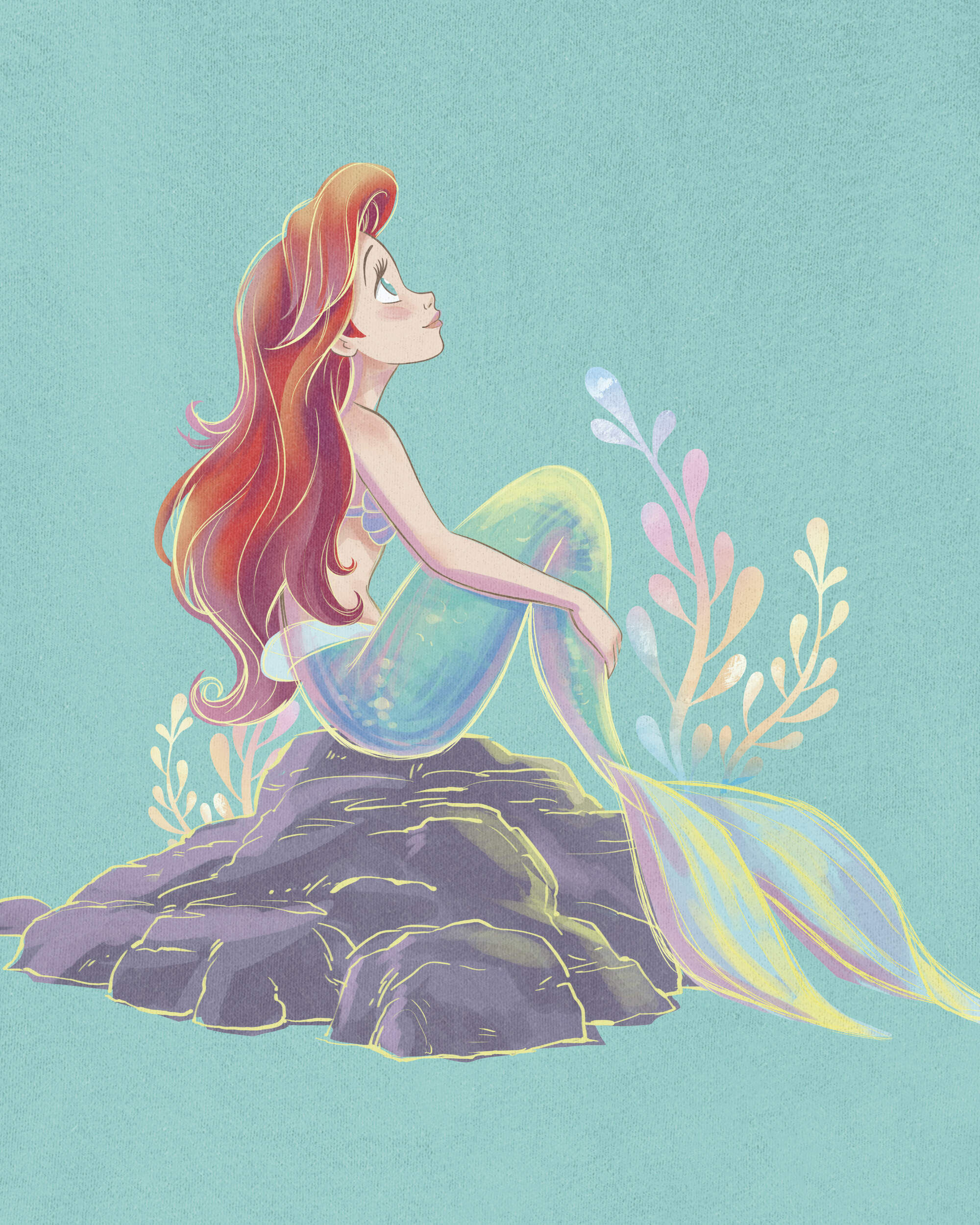 Kid The Little Mermaid Graphic Tee - Carter's | Carter's