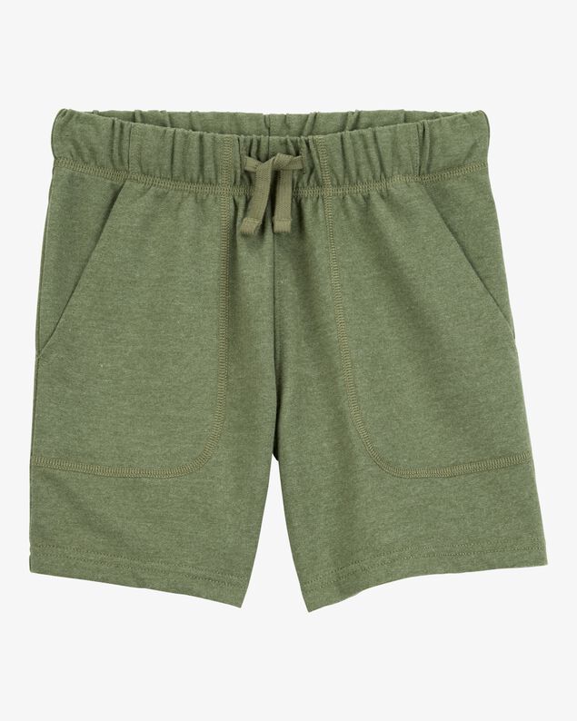 Product image 1 of Boys Pull-On French Terry Shorts - Green