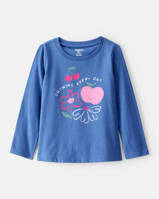 Toddler Girl Sisterhood Long-Sleeve Graphic Tee - Pink