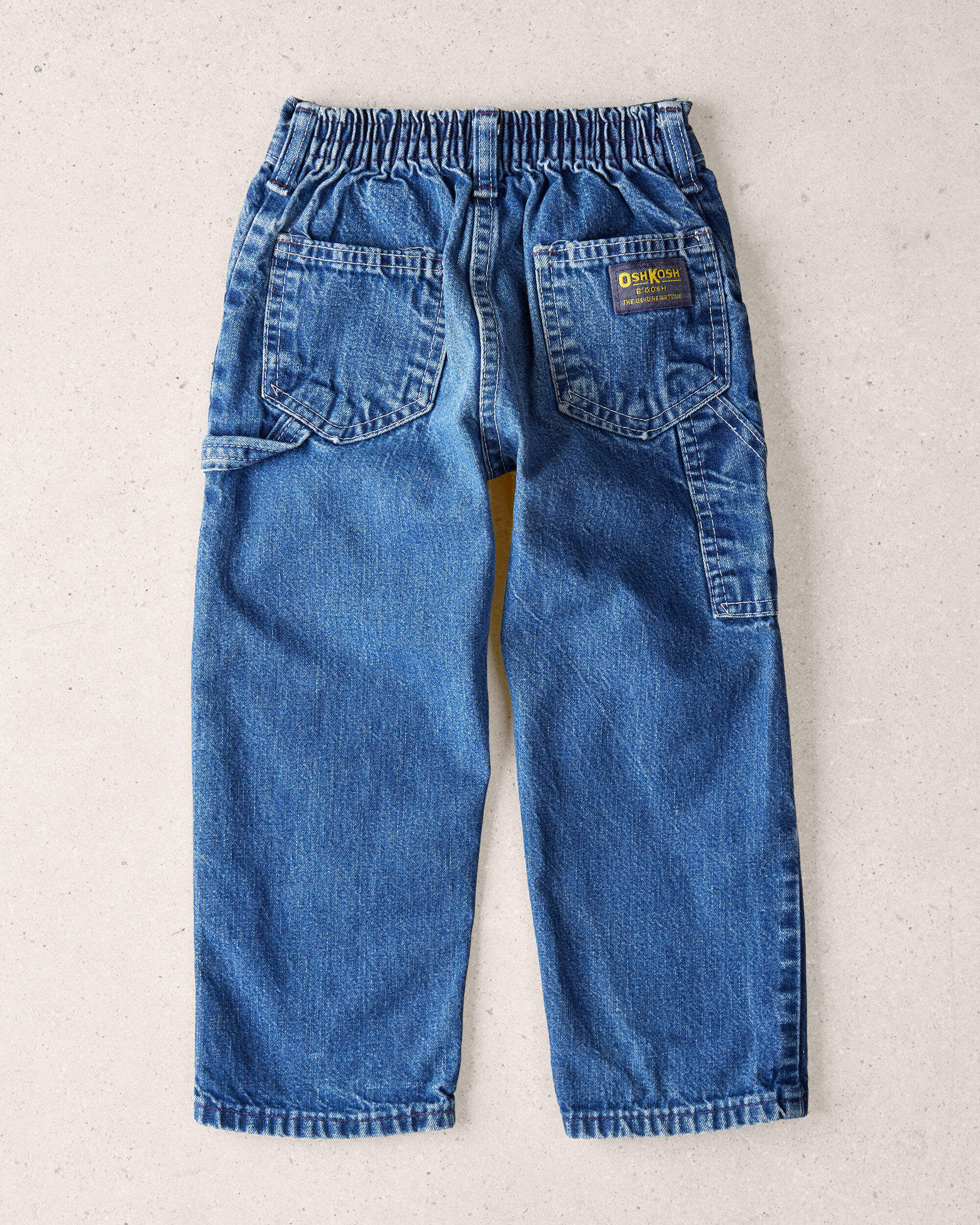 Toddler 4T Vintage Medium Wash Carpenter Jeans from the OshKosh Archive Release