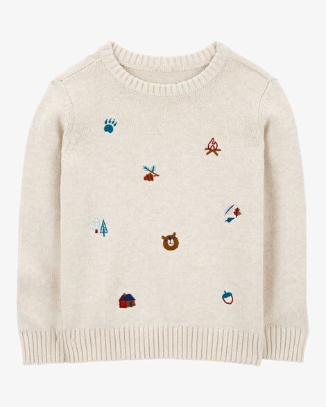  Product image 1 of Toddler Embroidered Camping Sweatshirt