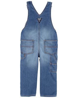Product image 2 of Toddler Knit-Like Denim Overalls