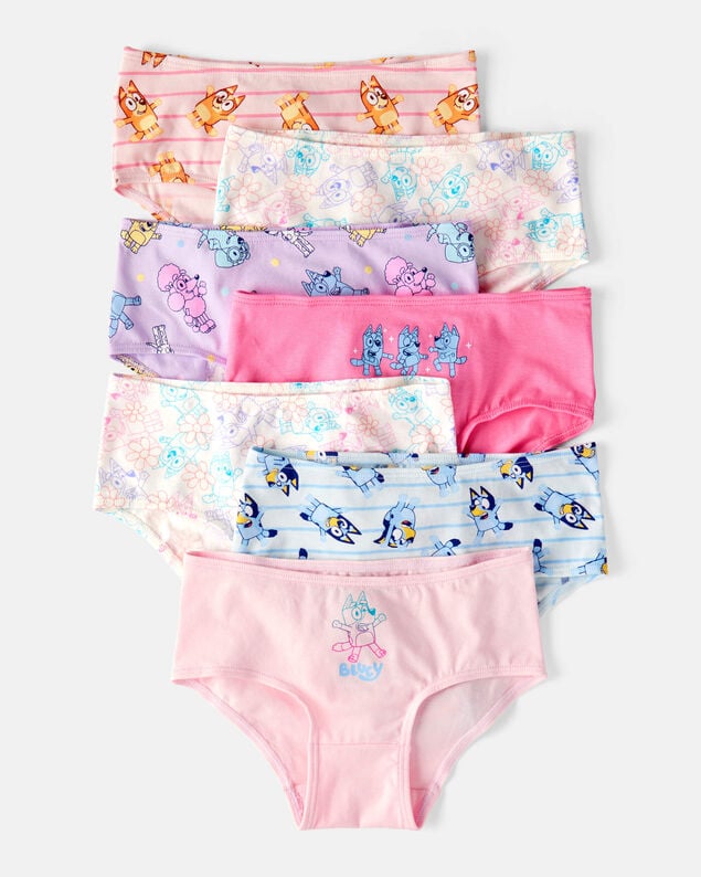 Product image 1 of Toddler 7-Pack Bluey Brief Stretch Cotton Underwear