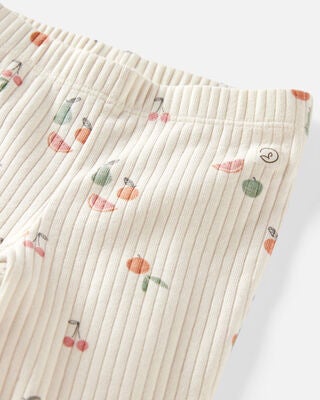 Product image 2 of Baby 2-Pack Organic Cotton Rib Leggings