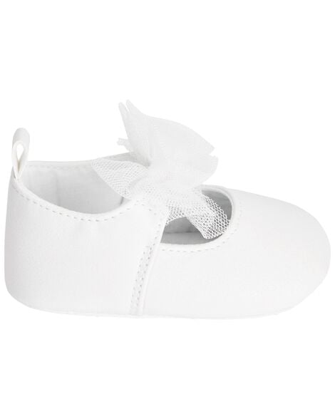  Product image 2 of Baby Soft Sole Shimmer Mary Jane Shoes