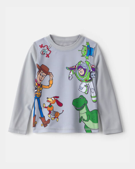 toddler boy ©disney/pixar toy story rashguard - grey