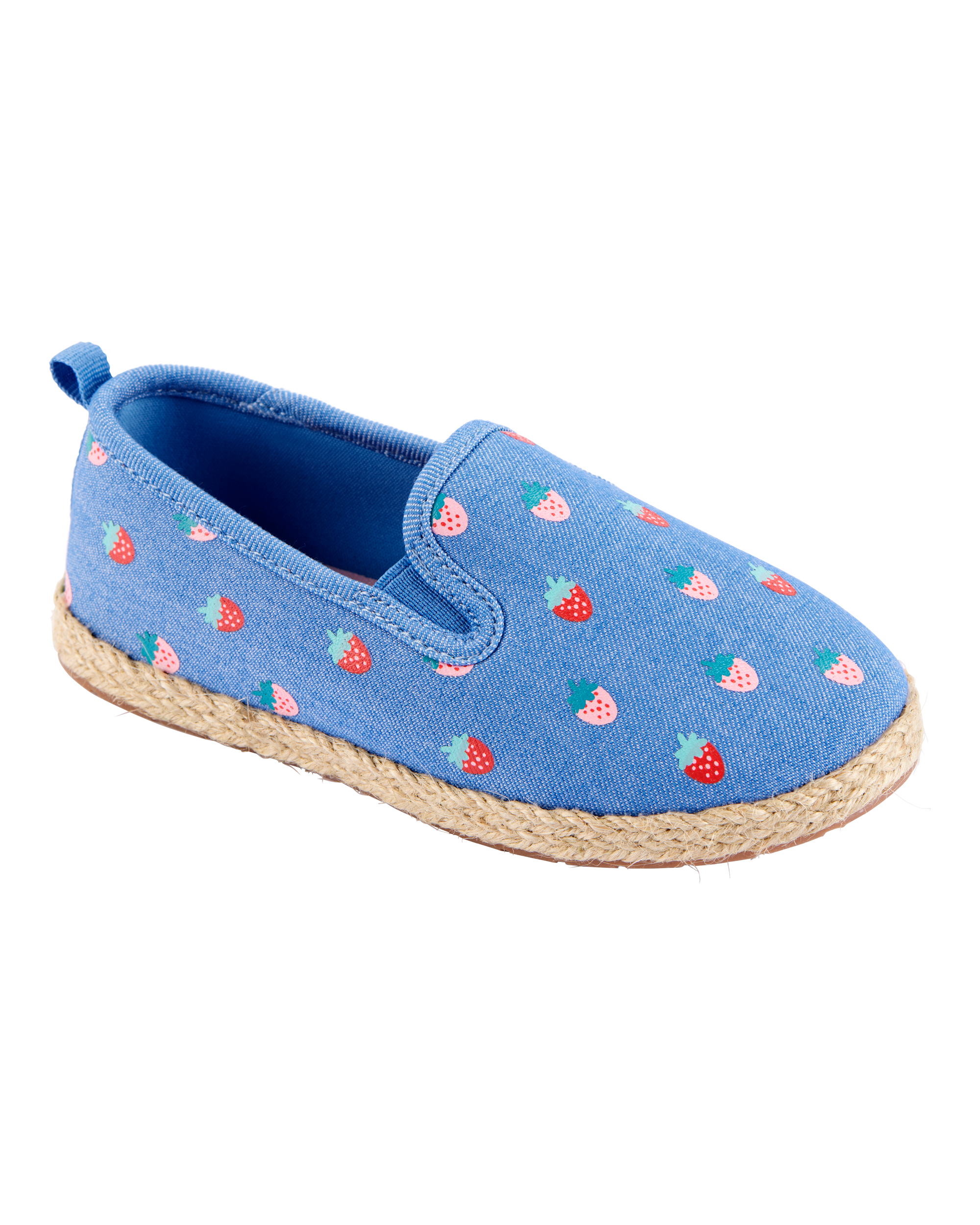 Toddler Strawberry Slip-On Casual Shoes - Blue