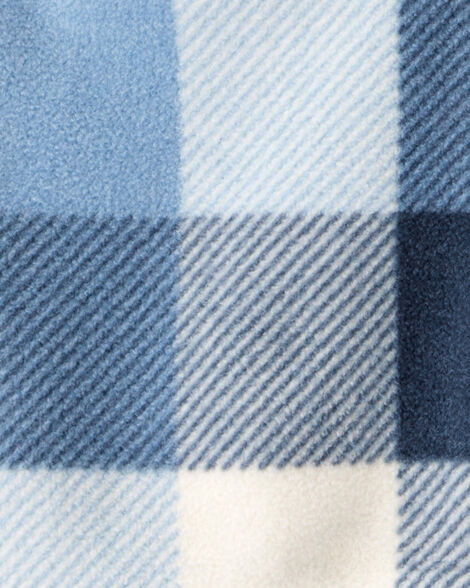  Product image 4 of Baby 3-Piece Plaid Little Vest Set - Navy/Grey