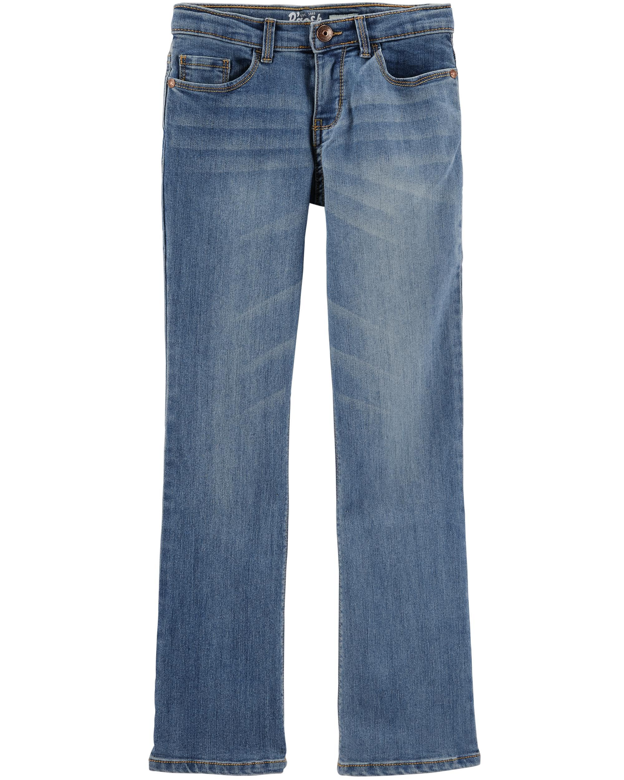 Kid Iconic Denim Wide-Leg Jeans: Rip & Repair Remix - OshKosh | Carter's