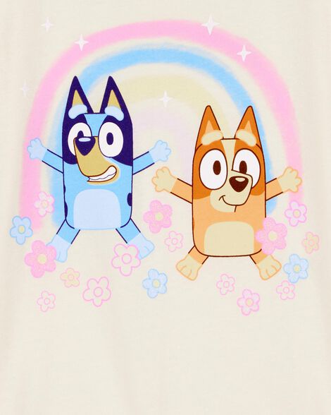  Product image 2 of Toddler Bluey™ Short-Sleeve Graphic Tee - Cream