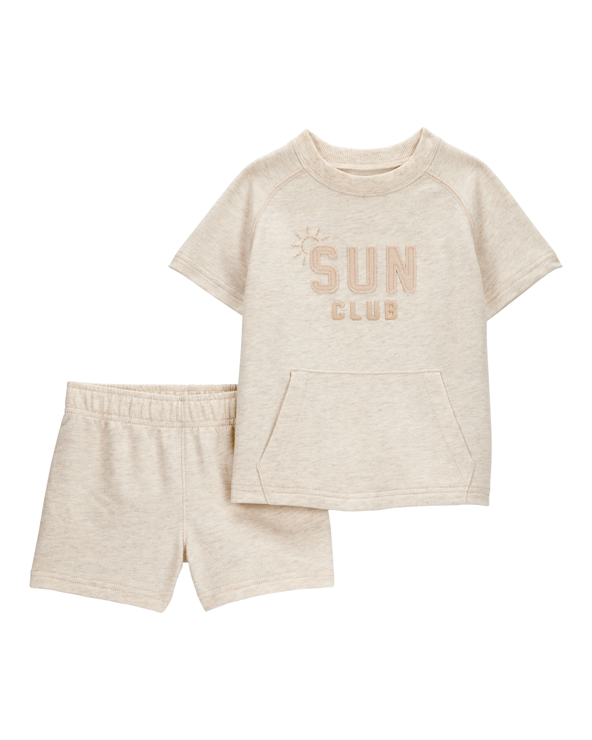 Toddler Boho Chic Sun Club 2-Piece Outfit Set