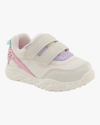 Product image 1 of  Every Step® First Walker Fashion Sneakers - White/Pastels
