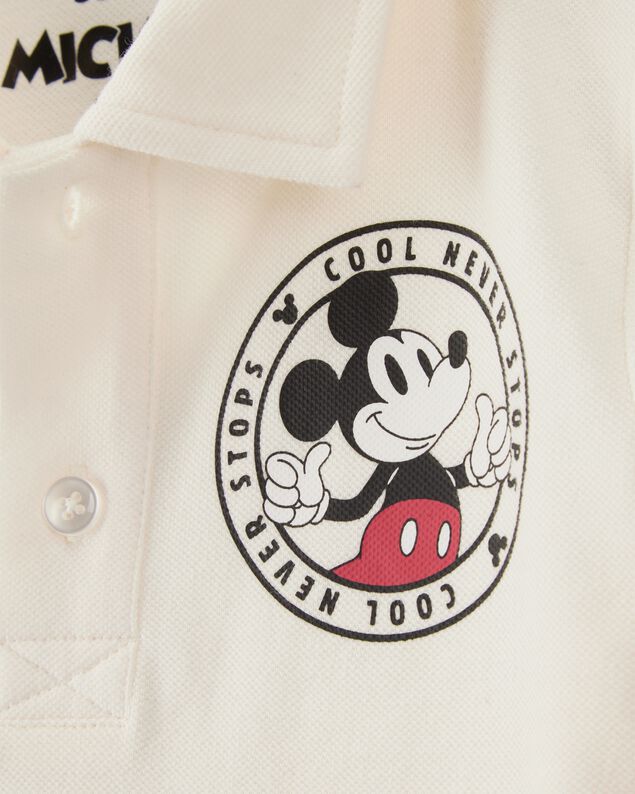 Product image 2 of Baby 2-Piece Mickey Mouse Polo Shirt & Short Set - Red/Heather