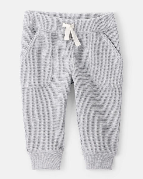 Product image 2 of Baby 3-Piece Thermal Bear Little Cardigan Set - Grey/Black