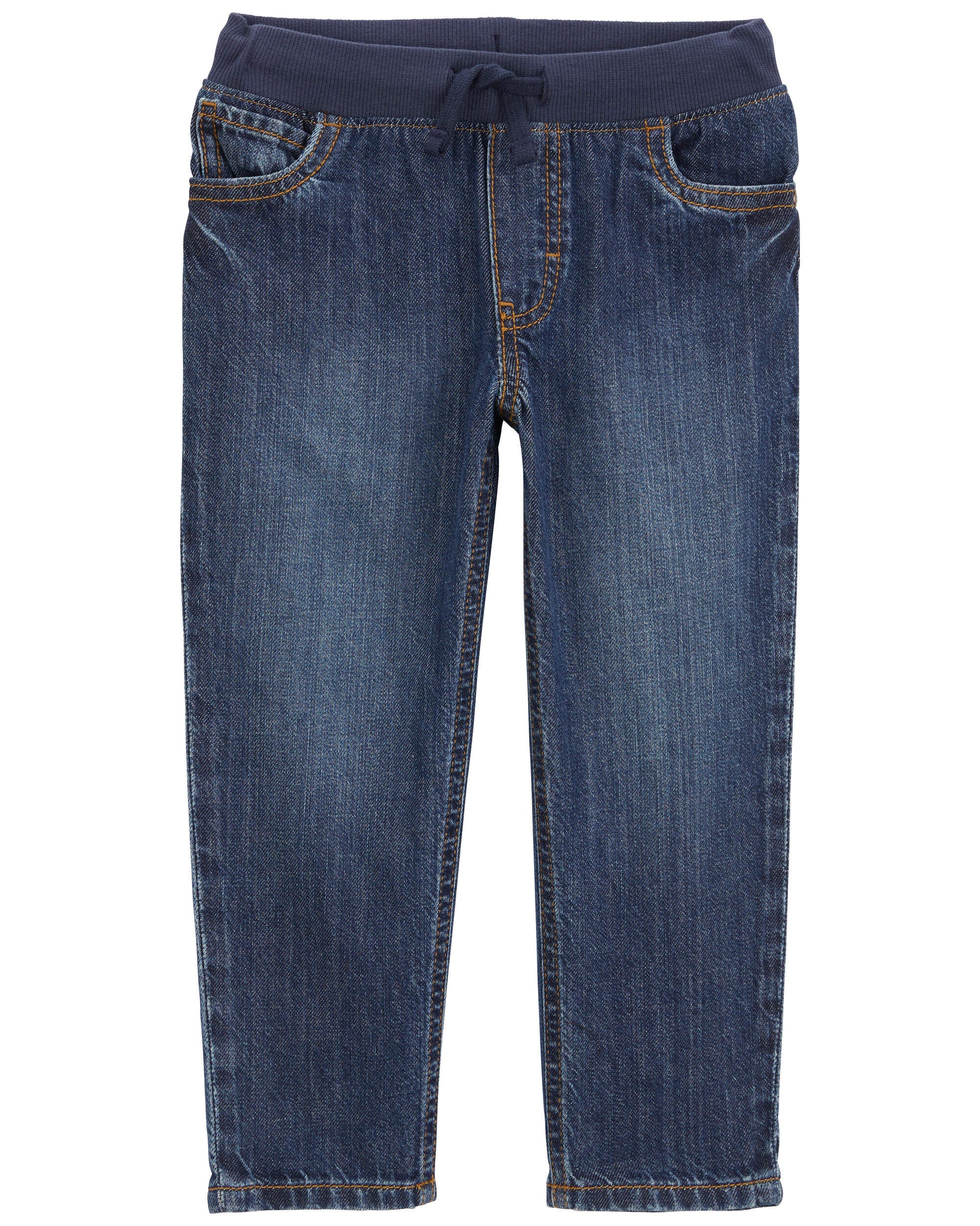 Baby Pull-On Faux Denim Pants - Carter's | Carter's
