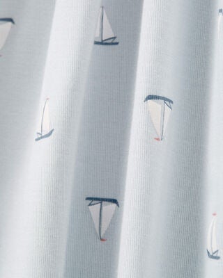 Product image 2 of Baby 1-Piece Sailboat PurelySoft Footie Pajamas