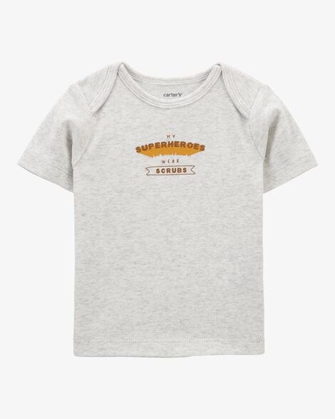  Product image 1 of Baby Preemie Superheroes Wear Scrubs Tee