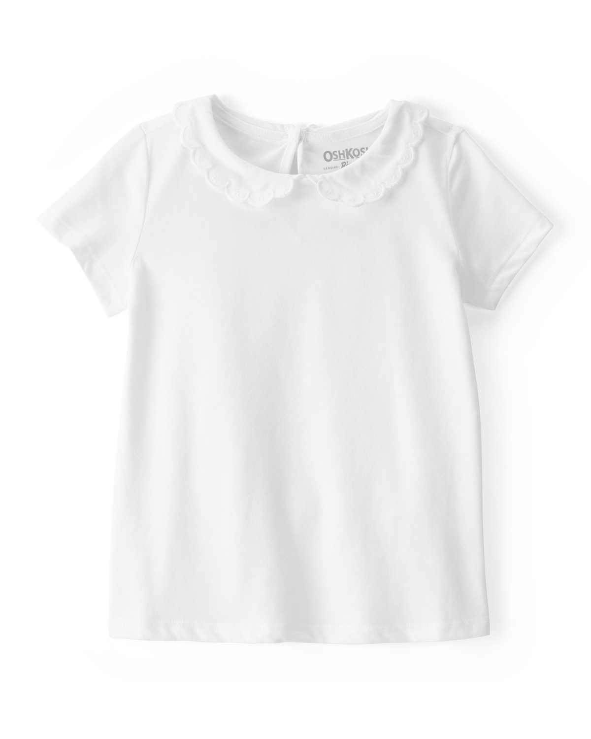Toddler Scalloped Peter Pan Collar Jersey Tee - OshKosh