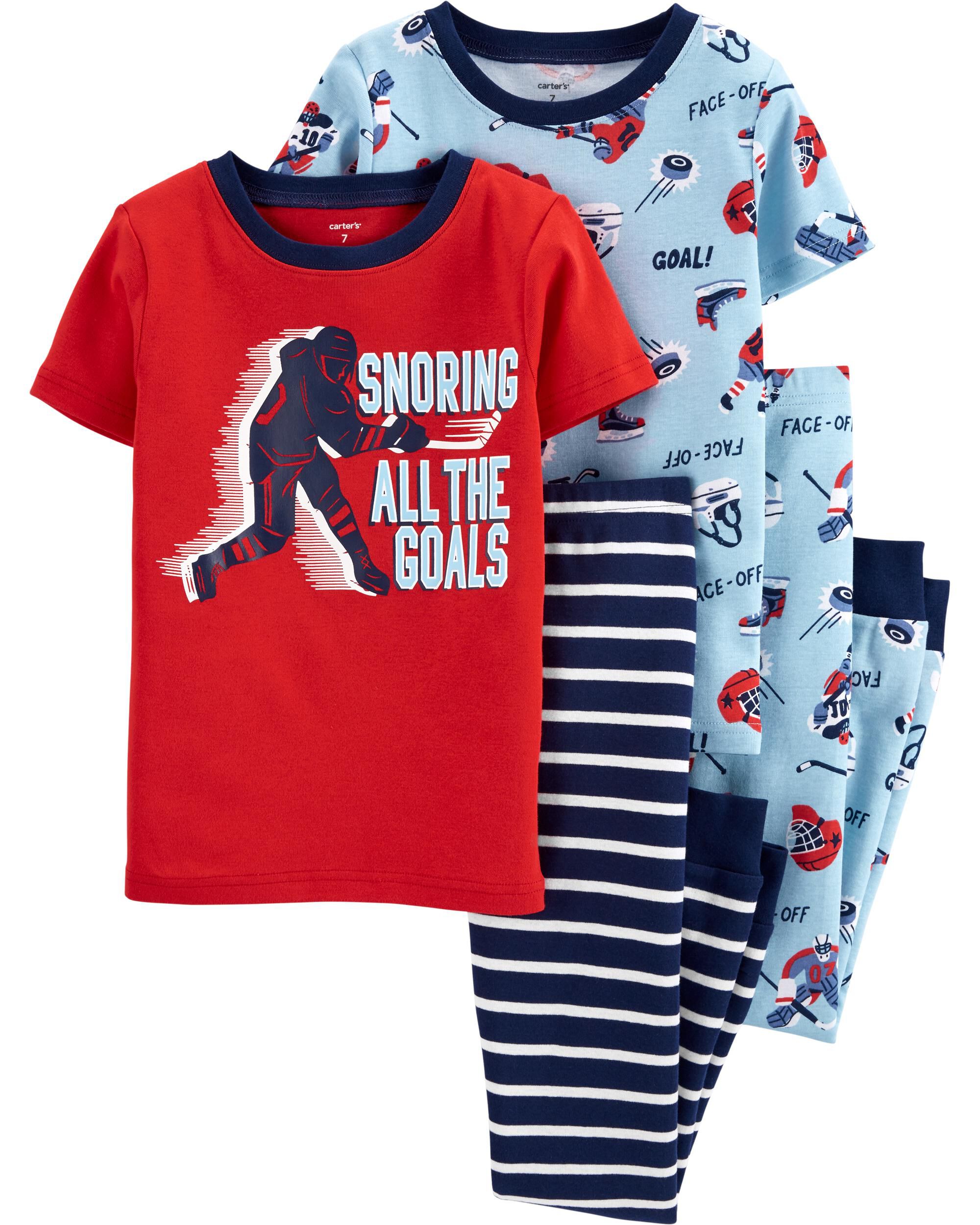 Carters hockey pajamas Clearance
