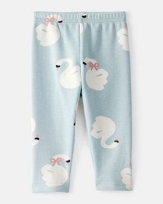 Baby Girl DayDream Fleece Polar Bear Knit Dress - Blue