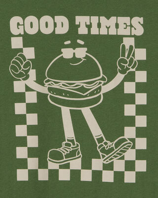 Product image 2 of Kid Good Times Short-Sleeve Graphic Tee - Green