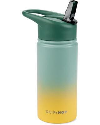 Product image 2 of Wander Stainless Steel Straw Bottle - Ombré Green