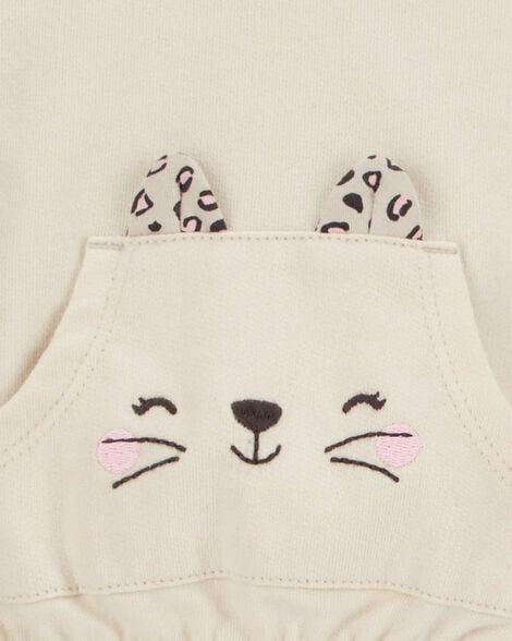 Product image 3 of Baby 3-Piece Leopard Little Cardigan Set
