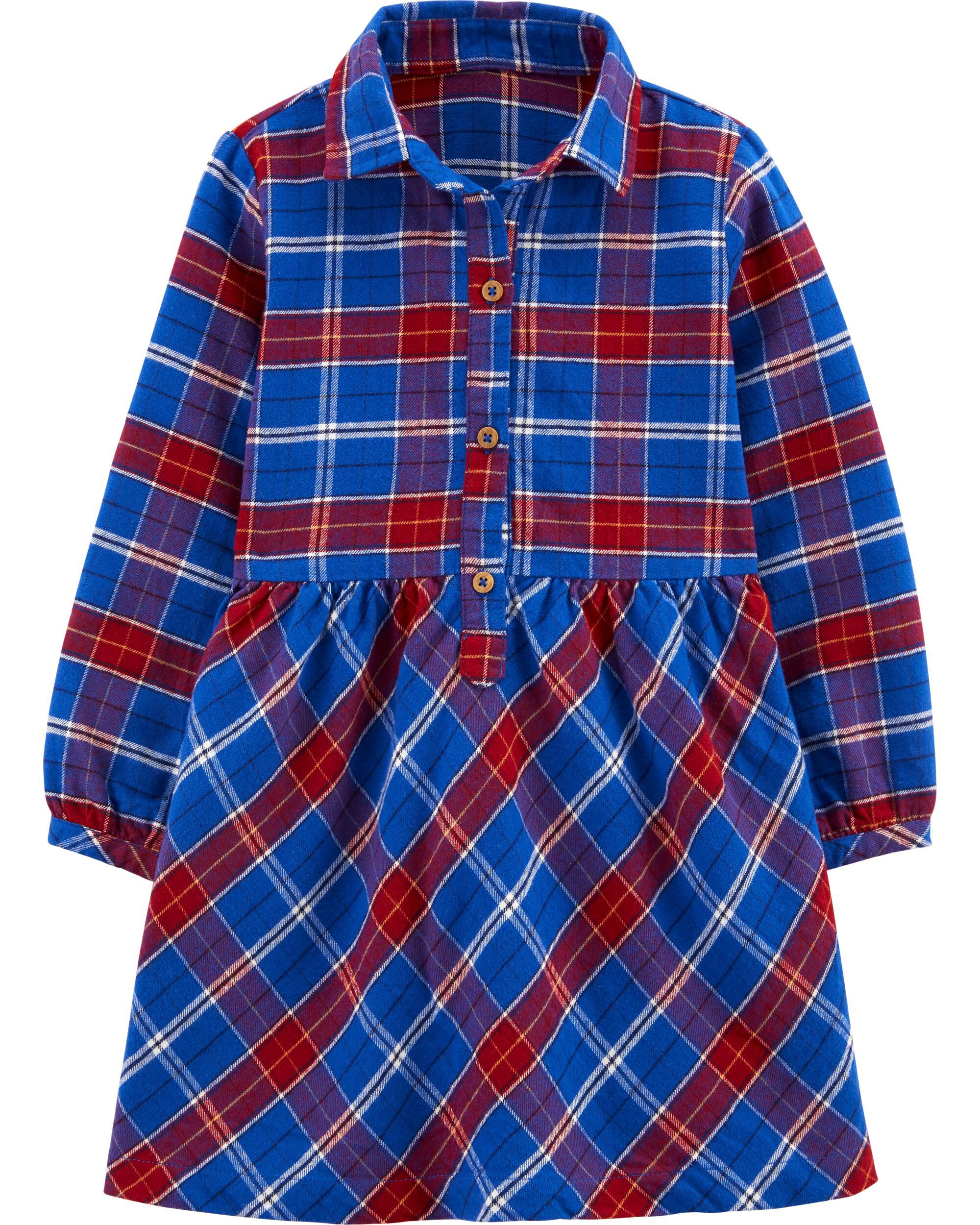 carters navy blue dress