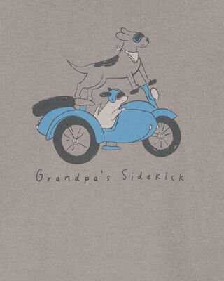 Product image 2 of Baby Grandpa's Sidekick Long-Sleeve Bodysuit