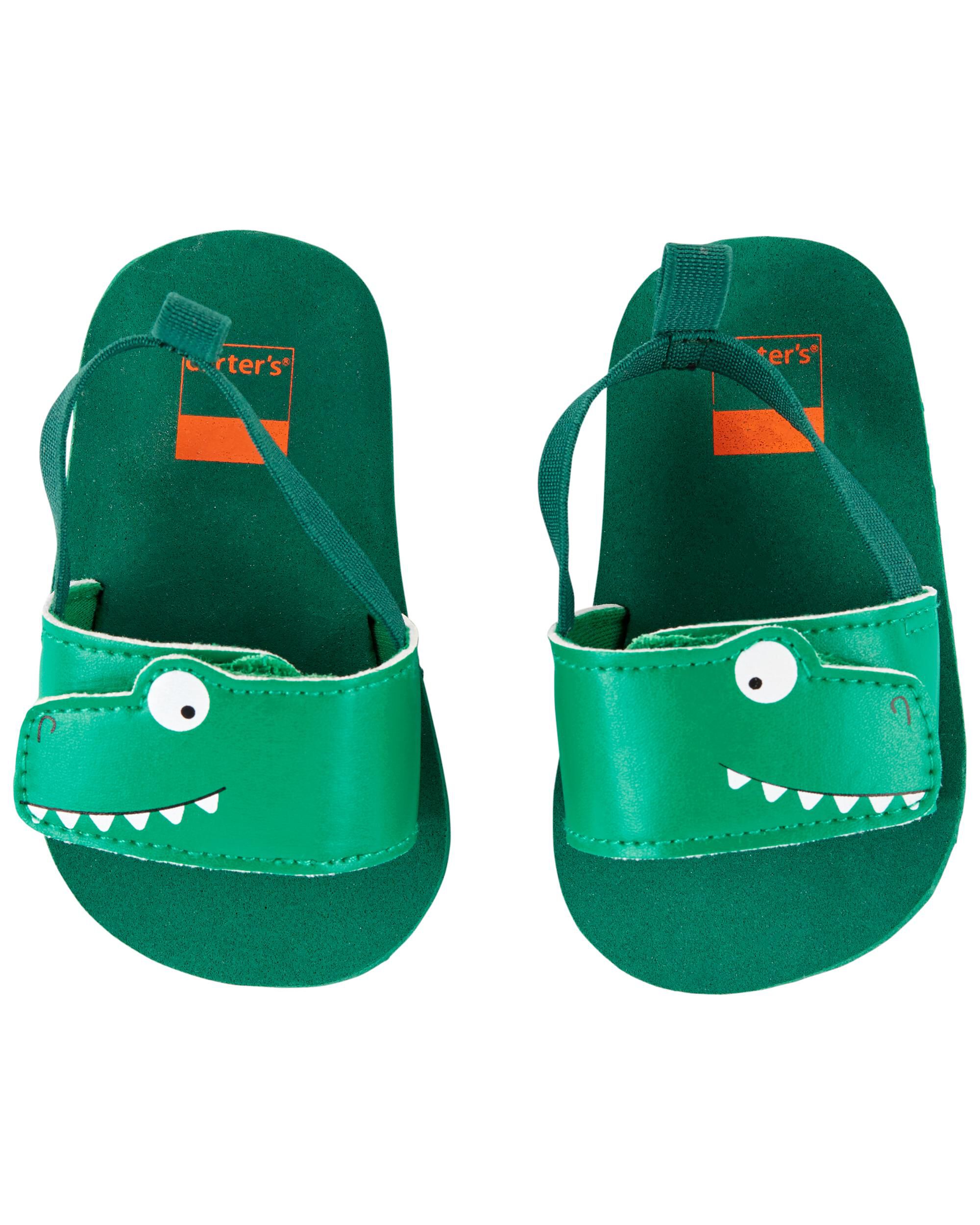 Green Baby Carter's Dinosaur Slides | carters.com