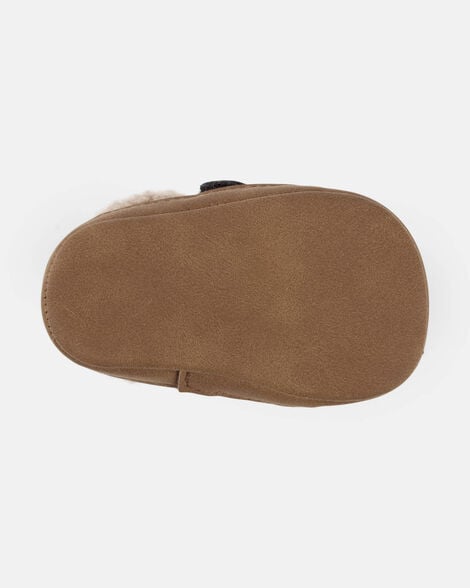Product image 5 of Baby Boy Sherpa Boots - Black/Brown