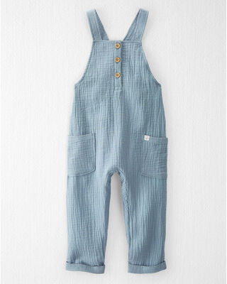 Product image 1 of Toddler Organic Cotton Gauze Overalls