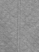 Grey/White - Baby 3-Piece Quilted Jumper Set, Selected