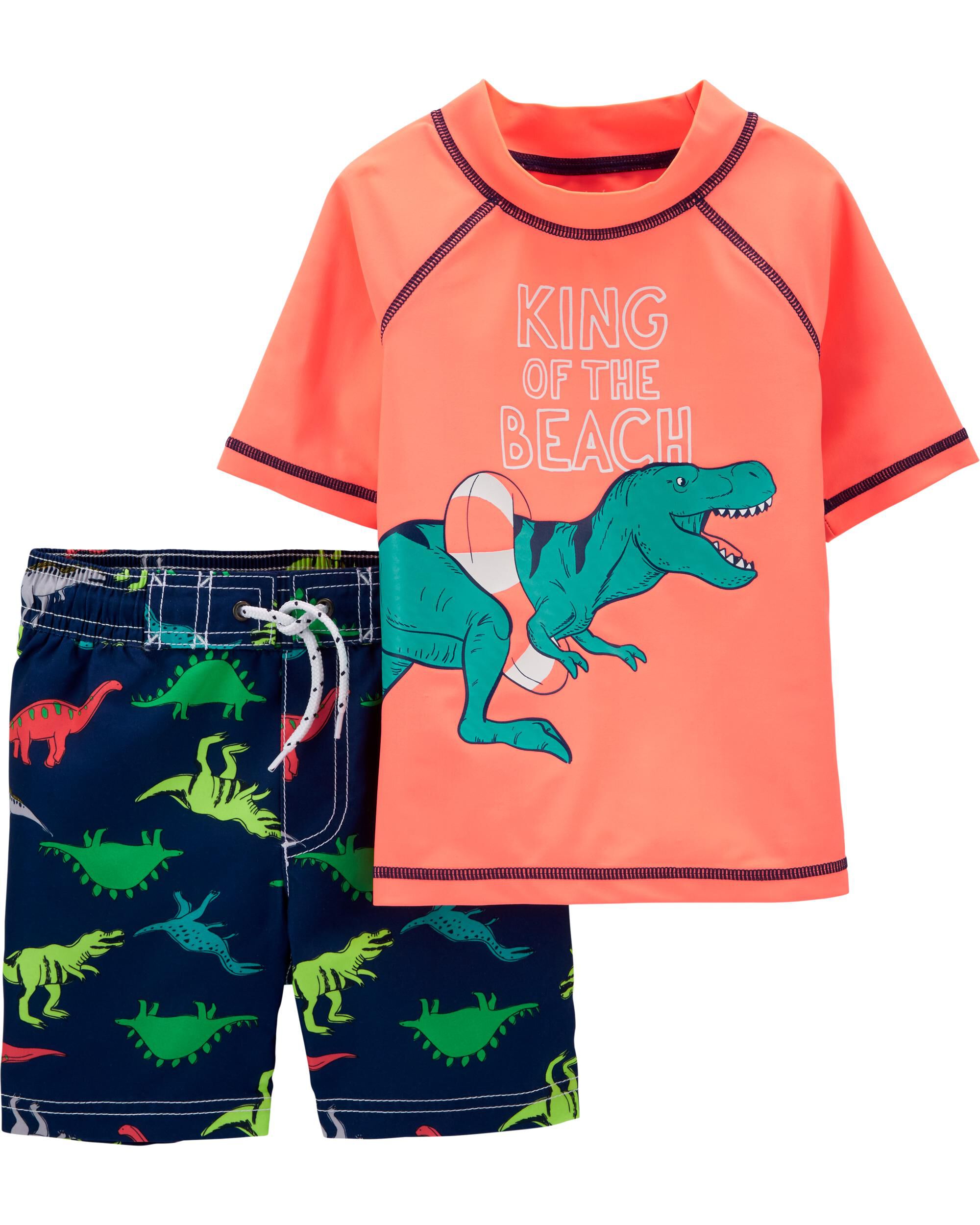 *CLEARANCE* Carter's Dinosaur Rashguard Set