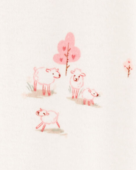 Product image 3 of Baby 2-Pack 2-Way Zip Cotton Sleep & Play Pajamas