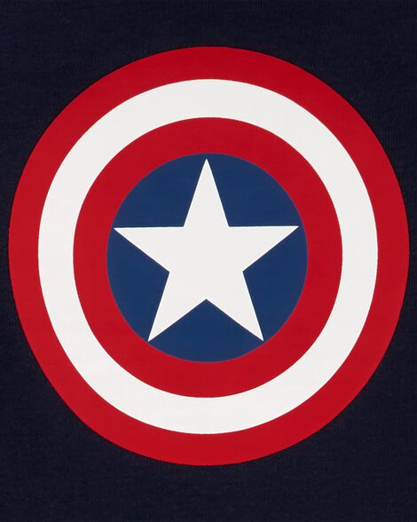  Product image 2 of Toddler 2-Piece Captain America 100% Snug Fit Cotton Pajamas