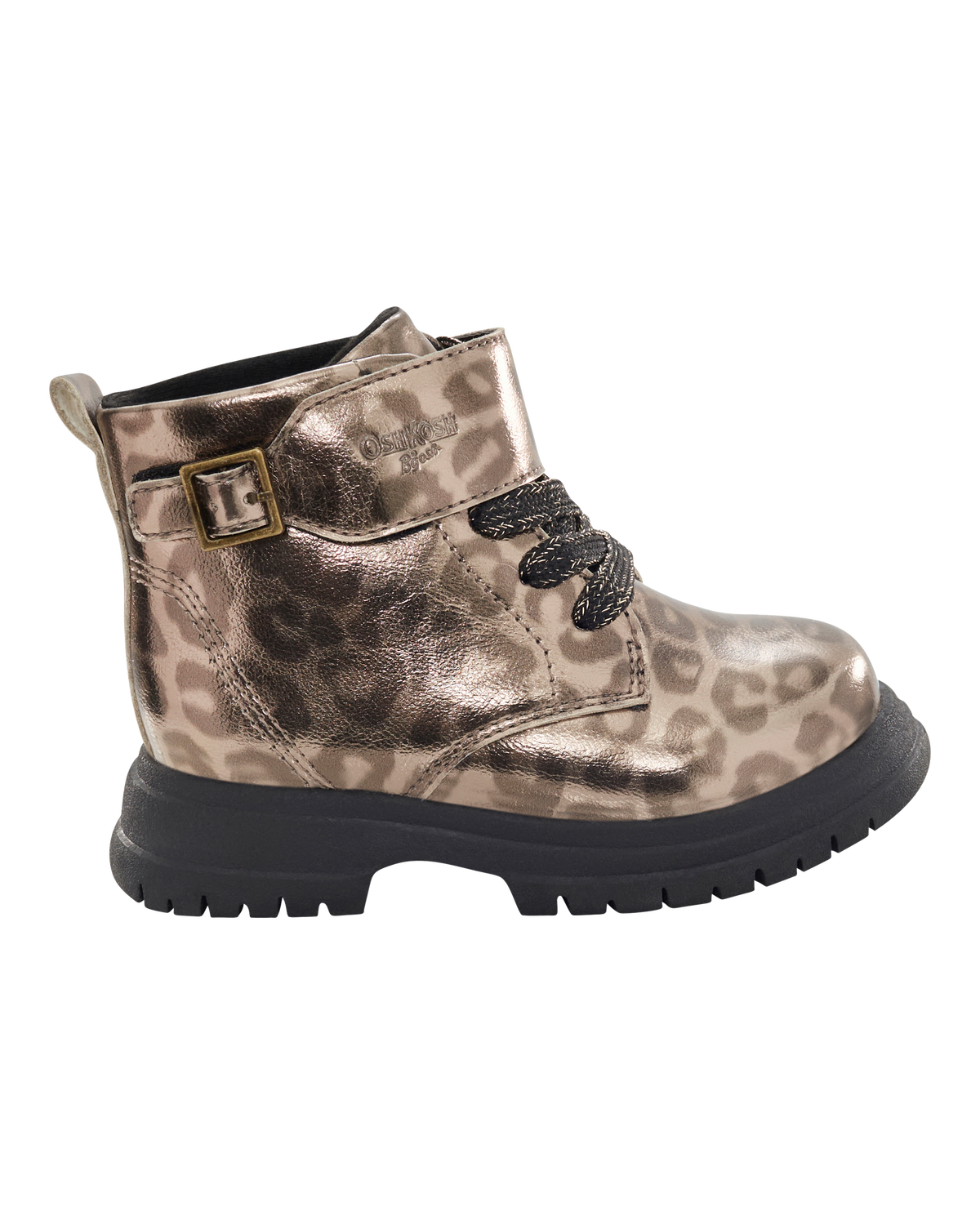 お気にいる Toddler Cheetah Print Lace-Up Boots - OshKosh | Carter's トップス