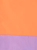 Peach Purple Colorblock - Toddler Colorblock Rain Jacket, Selected