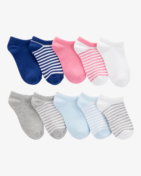  Product image 1 of Kid 10-Pack No-Show Socks