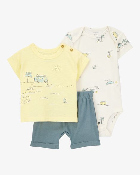  Product image 1 of Baby 3-Piece Beach Outfit Set