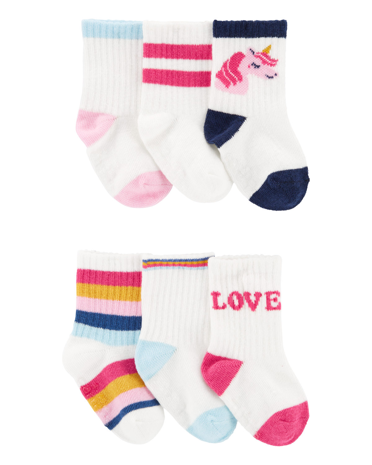 Carter's 3pk Baby Neutral Socks main image 1