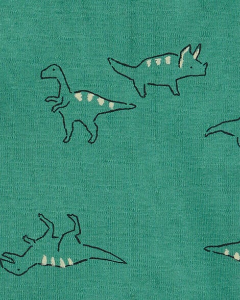  Product image 4 of Baby 3-Piece Dinosaur Bodysuit Pant Set