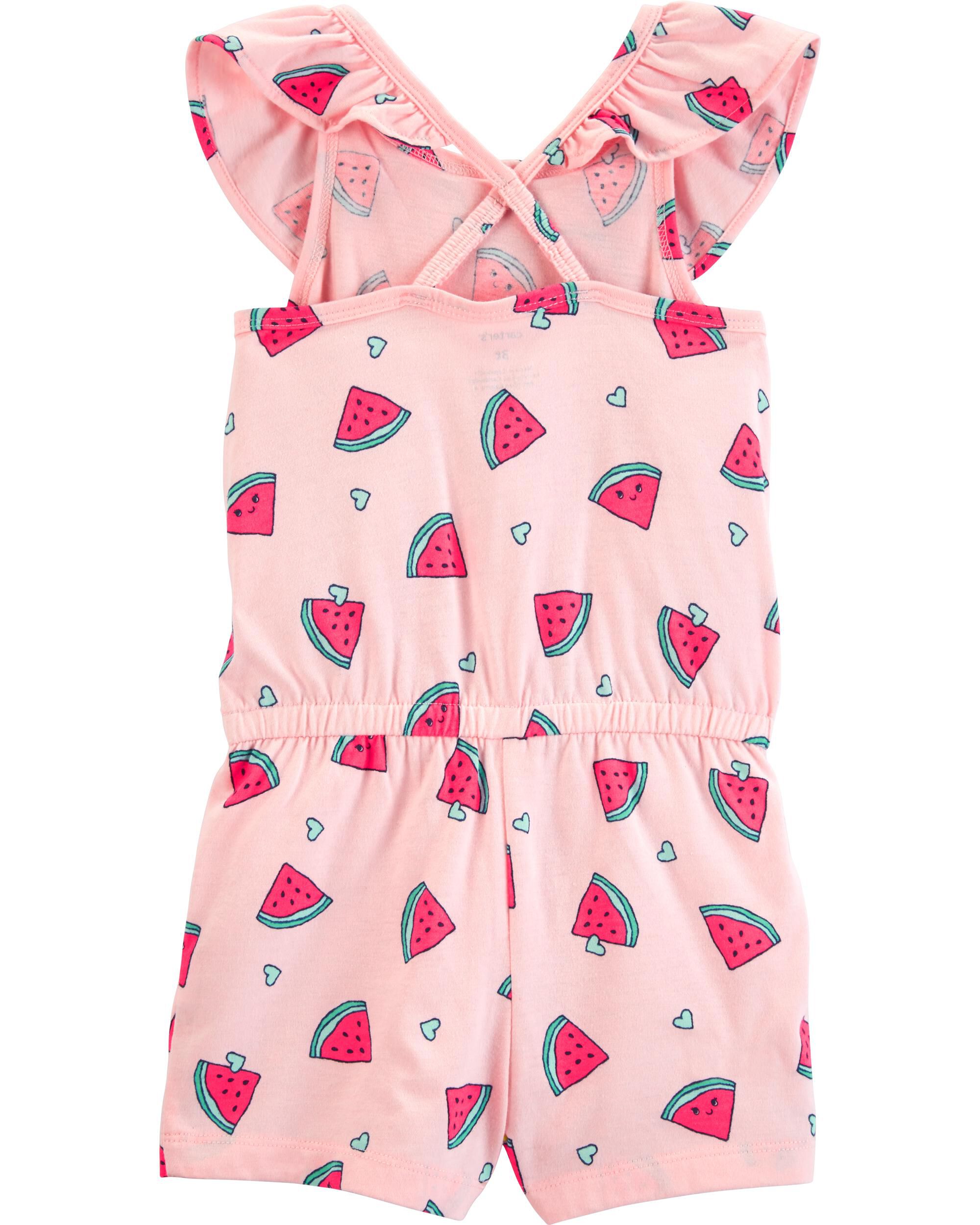 carter's watermelon romper