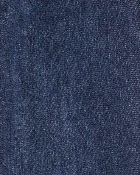  Product image 4 of Kid Drawstring Pull-On Jeans - Dark Blue
