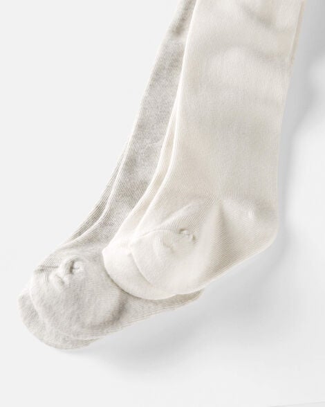 Product image 2 of Baby 2-Pack Tights Made with Organic Cotton